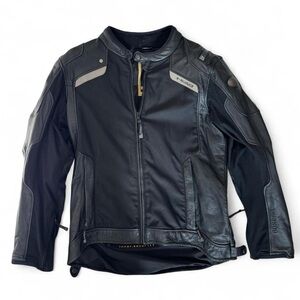 Held Camaris Leather Motorcycle Sport Jacket – M – Black – Premium Protection
